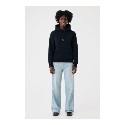 IQONIQ Joshua Hoodie aus recycelter Baumwolle schwarz | S