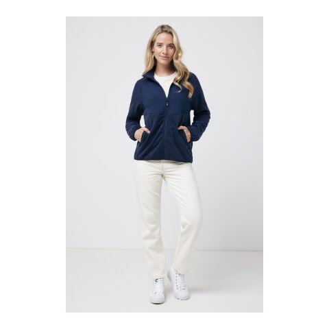 Iqoniq Talung Mikrofleece Jacke aus recyceltem Polyester navy blau | XXS | ohne Werbeanbringung | Nicht verfügbar | Nicht verfügbar | Nicht verfügbar