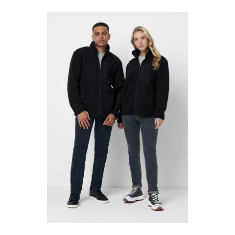 Iqoniq Diran Fleecejacke aus recyceltem Polyesterflor schwarz | S | ohne Werbeanbringung | Nicht verfügbar | Nicht verfügbar | Nicht verfügbar