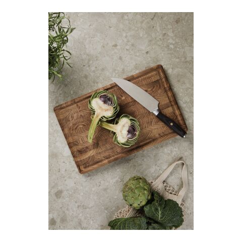 VINGA Tara Chef-Messer aus RCS recyceltem Stahl Stahl-braun | ohne Werbeanbringung | Nicht verfügbar | Nicht verfügbar