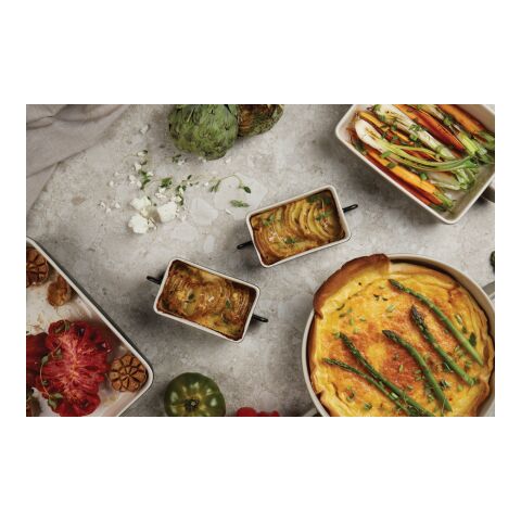 VINGA Monte Neu Auflaufform mit Deckel grau | ohne Werbeanbringung | Nicht verfügbar | Nicht verfügbar