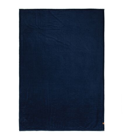 VINGA Branson Decke aus GRS recyceltem PET navy blau | ohne Werbeanbringung | Nicht verfügbar | Nicht verfügbar | Nicht verfügbar