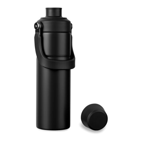 VINGA Baltimore Trek RCS recycelte SS Flasche 600ml schwarz | ohne Werbeanbringung | Nicht verfügbar | Nicht verfügbar