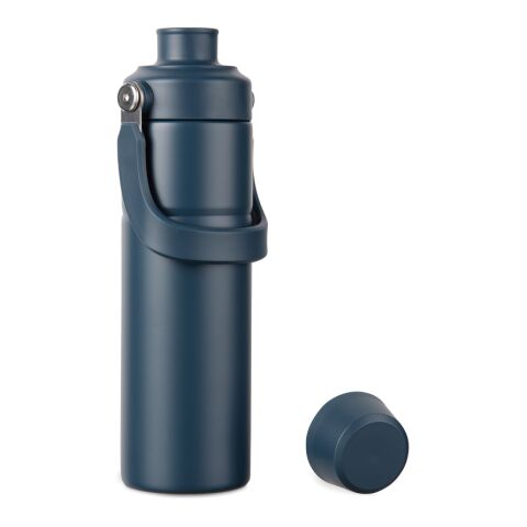 VINGA Baltimore Trek RCS recycelte SS Flasche 600ml blau | ohne Werbeanbringung | Nicht verfügbar | Nicht verfügbar
