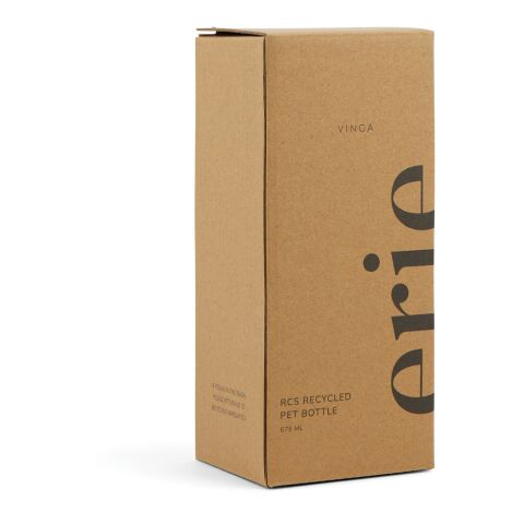 VINGA Erie 575ml Flasche aus RCS recyceltem PET grün | ohne Werbeanbringung | Nicht verfügbar | Nicht verfügbar