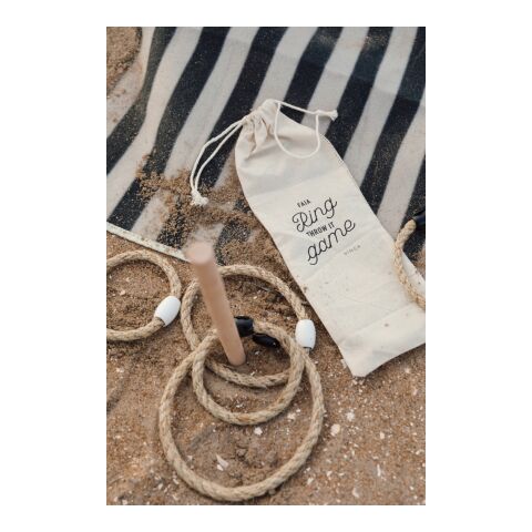 VINGA Faia Ring-Wurf-Spiel braun | ohne Werbeanbringung | Nicht verfügbar | Nicht verfügbar