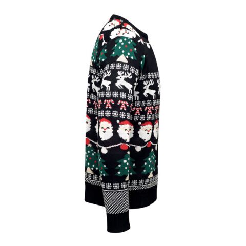 Weihnachts-LED-Pullover S/M schwarz | ohne Werbeanbringung | Nicht verfügbar | Nicht verfügbar | Nicht verfügbar
