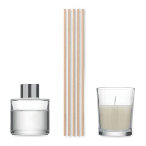 Raumduft &amp; Kerzen Set beige