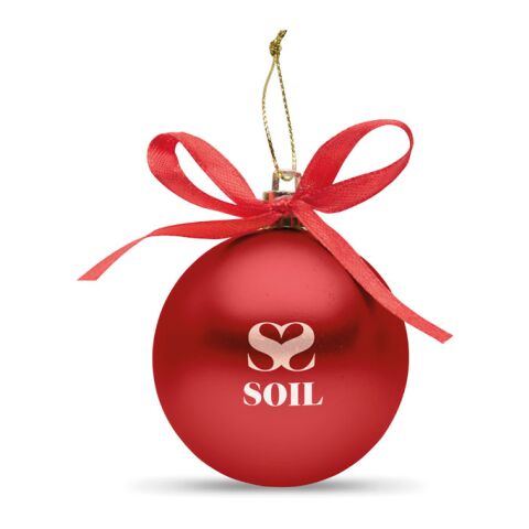 Weihnachtsbaumkugel rot