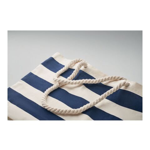 Strandtasche Baumwolle 220 g blau