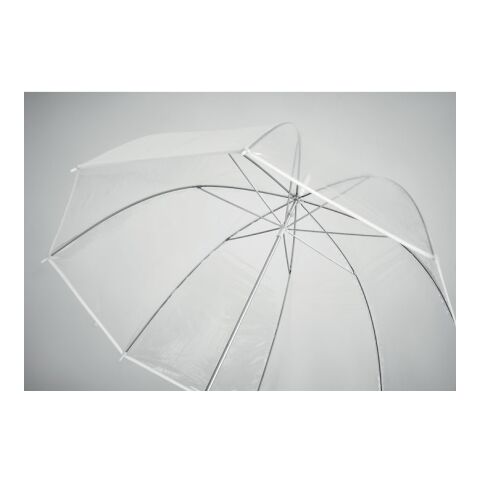 30" Regenschirm weiß