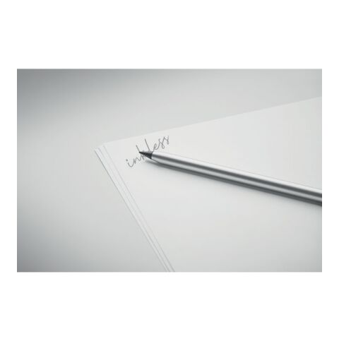 Tintenloses Schreibgerät transparent grau | ohne Werbeanbringung | Nicht verfügbar | Nicht verfügbar