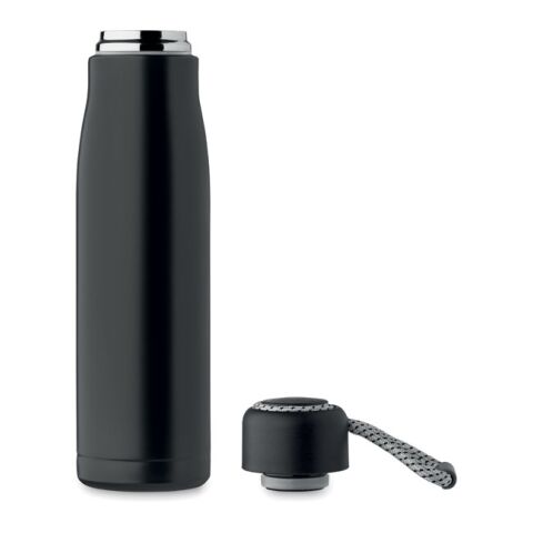 Doppelwandige Flasche 500 ml schwarz | ohne Werbeanbringung | Nicht verfügbar | Nicht verfügbar | Nicht verfügbar