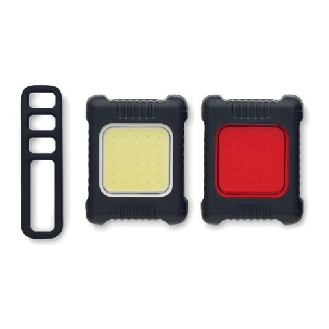 COB-Lampen-Set schwarz | ohne Werbeanbringung | Nicht verfügbar | Nicht verfügbar