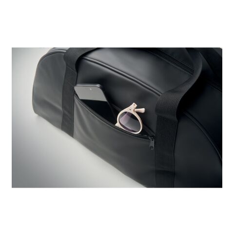 Sport- oder Reisetasche PU schwarz | ohne Werbeanbringung | Nicht verfügbar | Nicht verfügbar