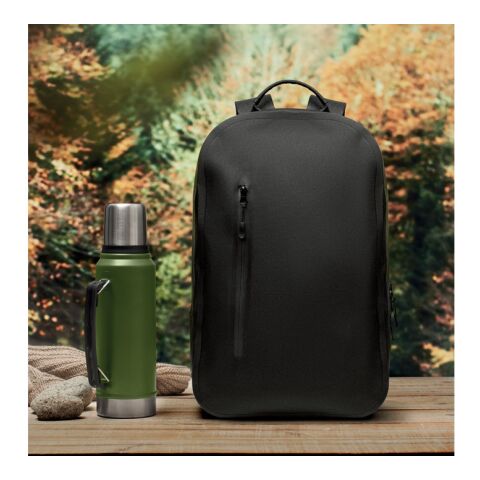 Laptop-Rucksack 300D RPET schwarz | ohne Werbeanbringung | Nicht verfügbar | Nicht verfügbar | Nicht verfügbar