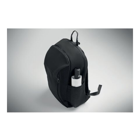 15&quot; Laptop-Rucksack PU schwarz | ohne Werbeanbringung | Nicht verfügbar | Nicht verfügbar