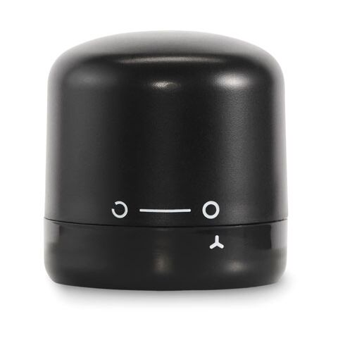 Flaschenverschluss recy. ABS schwarz | ohne Werbeanbringung | Nicht verfügbar | Nicht verfügbar