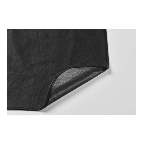 Picknickdecke RPET-Fleece schwarz | ohne Werbeanbringung | Nicht verfügbar | Nicht verfügbar | Nicht verfügbar