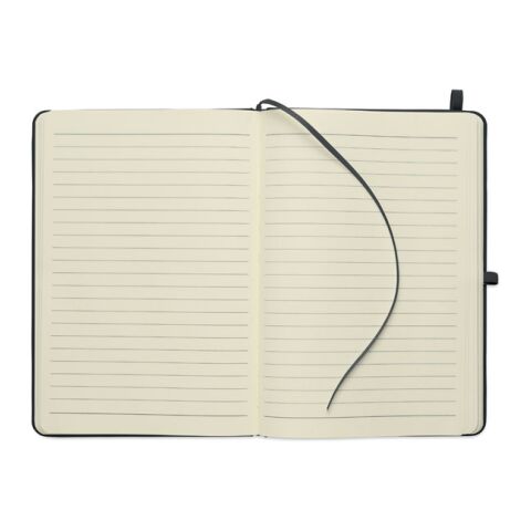 DIN A5 Notizbuch recy. PU schwarz