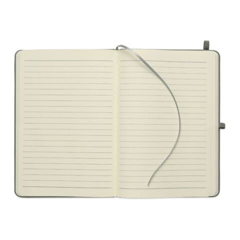DIN A5 Notizbuch recy. PU dunkelgrau