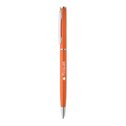 Drehkugelschreiber recy. Alu orange