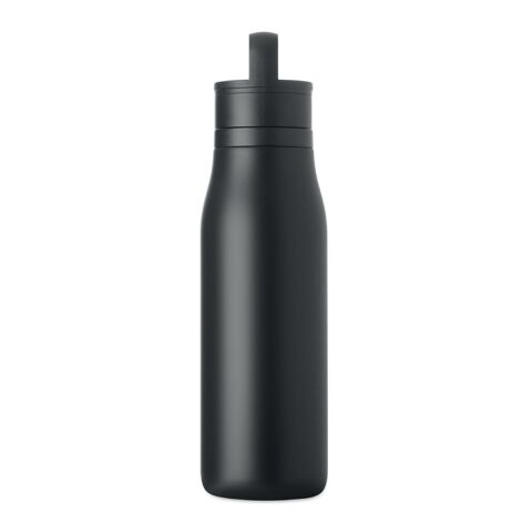 Doppelwandige Flasche 500ml schwarz