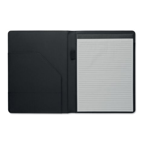 DIN A4 Portfolio &amp; Notizblock schwarz
