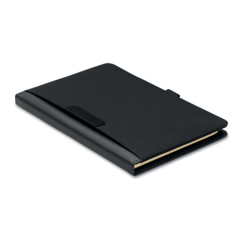 DIN A5 Portfolio &amp; Notizblock schwarz