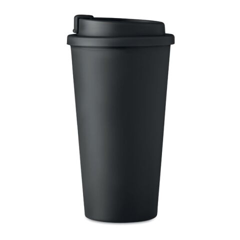 Doppelwandiger Becher 475ml schwarz | ohne Werbeanbringung | Nicht verfügbar | Nicht verfügbar