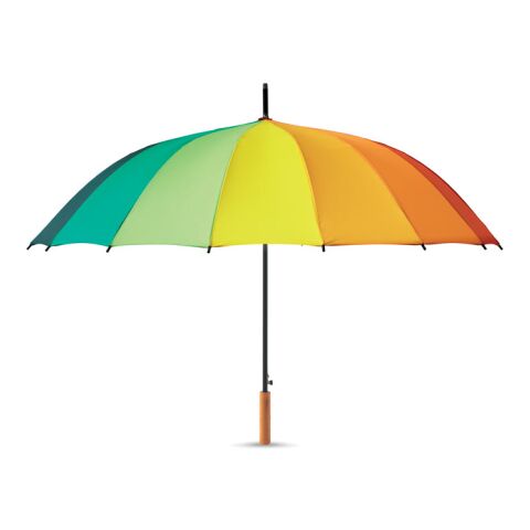 Regenschirm regenbogenfarbig bunt | ohne Werbeanbringung | Nicht verfügbar | Nicht verfügbar | Nicht verfügbar