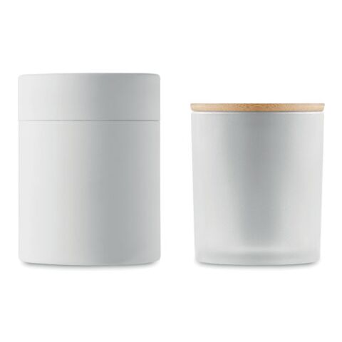 Kerze im Glas 120 g weiß | ohne Werbeanbringung | Nicht verfügbar | Nicht verfügbar | Nicht verfügbar