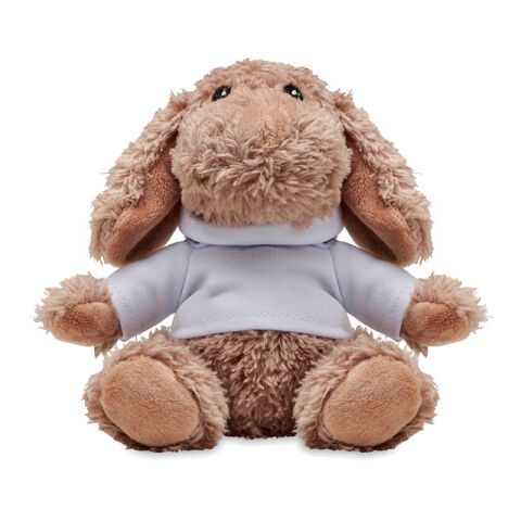 Plüsch-Hund mit Hoody weiß | ohne Werbeanbringung | Nicht verfügbar | Nicht verfügbar | Nicht verfügbar