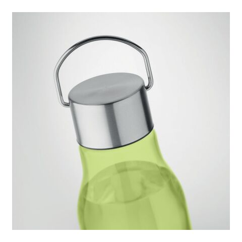 Trinkflasche RPET 600 ml transparent limettengrün | ohne Werbeanbringung | Nicht verfügbar | Nicht verfügbar