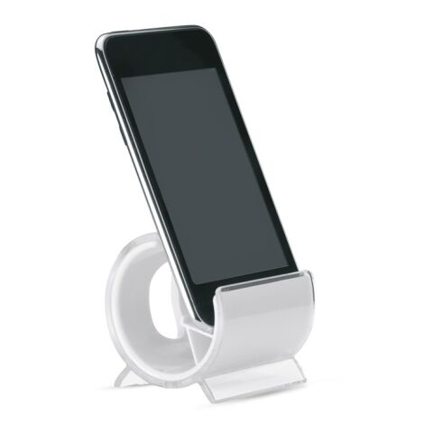 Smartphone Halter Kunststoff weiß | ohne Werbeanbringung | Nicht verfügbar | Nicht verfügbar | Nicht verfügbar