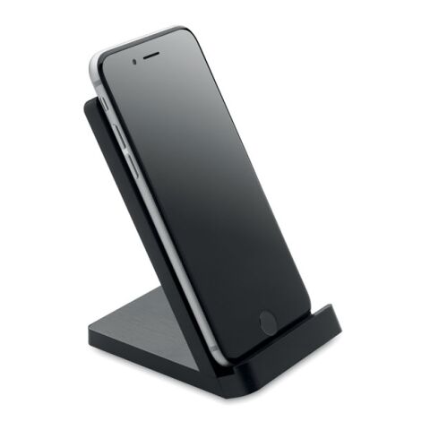 Induktive Ladestation Bambus wire &amp; stand schwarz | ohne Werbeanbringung | Nicht verfügbar | Nicht verfügbar