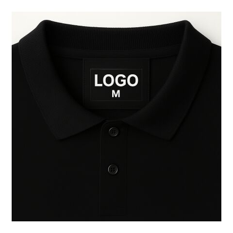 Polo Shirt Basic Tone Schwarz | S | ohne Werbeanbringung | ohne Werbeanbringung | ohne Werbeanbringung | Schwarz | Schwarz