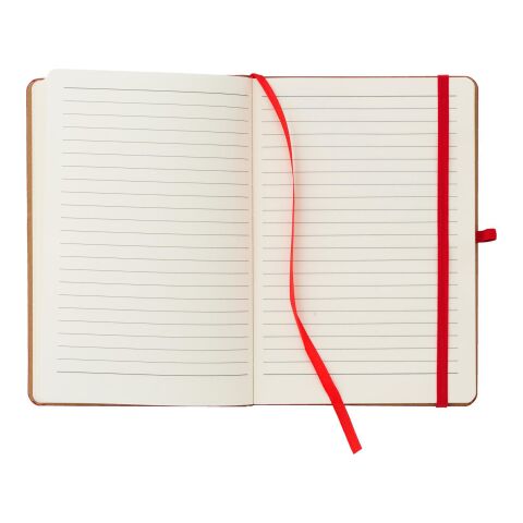 Notizbuch Dorita aus PU und Bambus Weiß | ohne Werbeanbringung | Nicht verfügbar | Nicht verfügbar