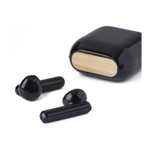 Drahtlose ABS-Kopfhörer Waylon Schwarz | ohne Werbeanbringung | Nicht verfügbar | Nicht verfügbar