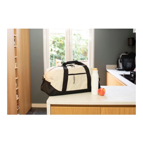 Sport-/Reisetasche &#039;Fitness&#039; aus Polyester Schwarz | ohne Werbeanbringung | Nicht verfügbar | Nicht verfügbar