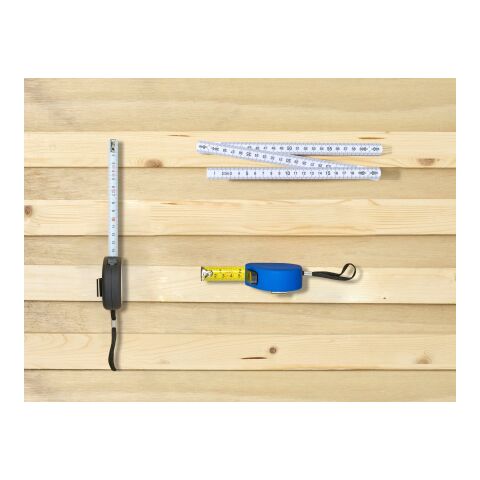 Maßband Shelby 3 m Kobaltblau | ohne Werbeanbringung | Nicht verfügbar | Nicht verfügbar