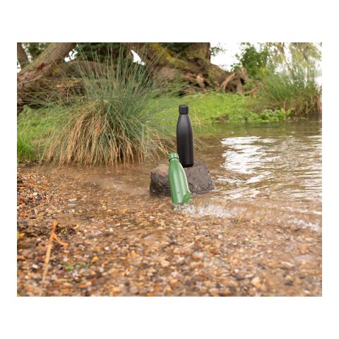 Doppelwandige Edelstahlflasche (500 ml) Amara Weiß | ohne Werbeanbringung | Nicht verfügbar | Nicht verfügbar