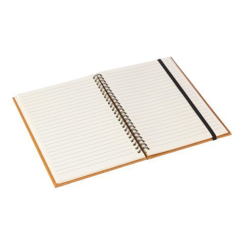 Notizbuch aus recyceltem Leder A5 Egon Schwarz | ohne Werbeanbringung | Nicht verfügbar | Nicht verfügbar