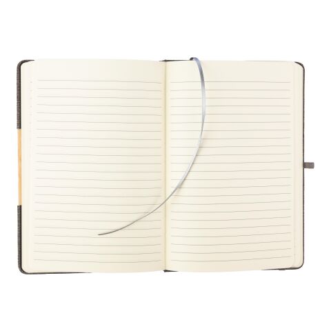 rPET (300D) Notizbuch A5 Ernst Grau | ohne Werbeanbringung | Nicht verfügbar | Nicht verfügbar