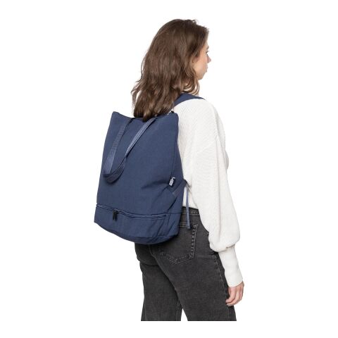 Recyceltes Poly-Baumwollgewebe (330 g/m²) Rucksack Osric beige | ohne Werbeanbringung | Nicht verfügbar | Nicht verfügbar