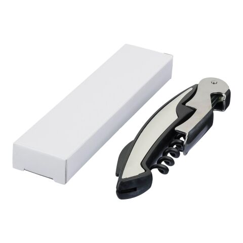 Kellnermesser &#039;Rossini&#039; aus Kunststoff Schwarz | ohne Werbeanbringung | Nicht verfügbar | Nicht verfügbar