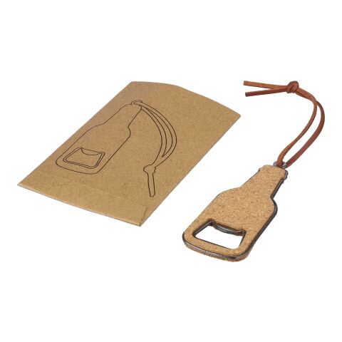 Kork Flaschenöffner Ophelie Braun | ohne Werbeanbringung | Nicht verfügbar | Nicht verfügbar