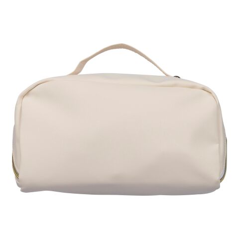 Recycelte PU-Kulturtasche Alon Schwarz | ohne Werbeanbringung | Nicht verfügbar | Nicht verfügbar