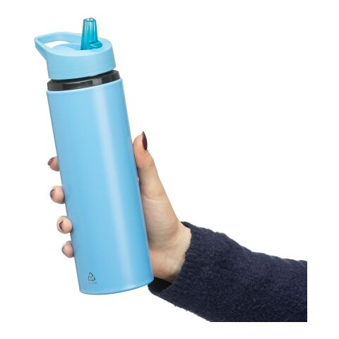 Recycelte Trinkflasche aus Edelstahl (500 ml) Zeno Orange | ohne Werbeanbringung | Nicht verfügbar | Nicht verfügbar