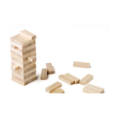 Geschicklichkeitsspiel aus Kiefernholz Gisa Braun | ohne Werbeanbringung | Nicht verfügbar | Nicht verfügbar